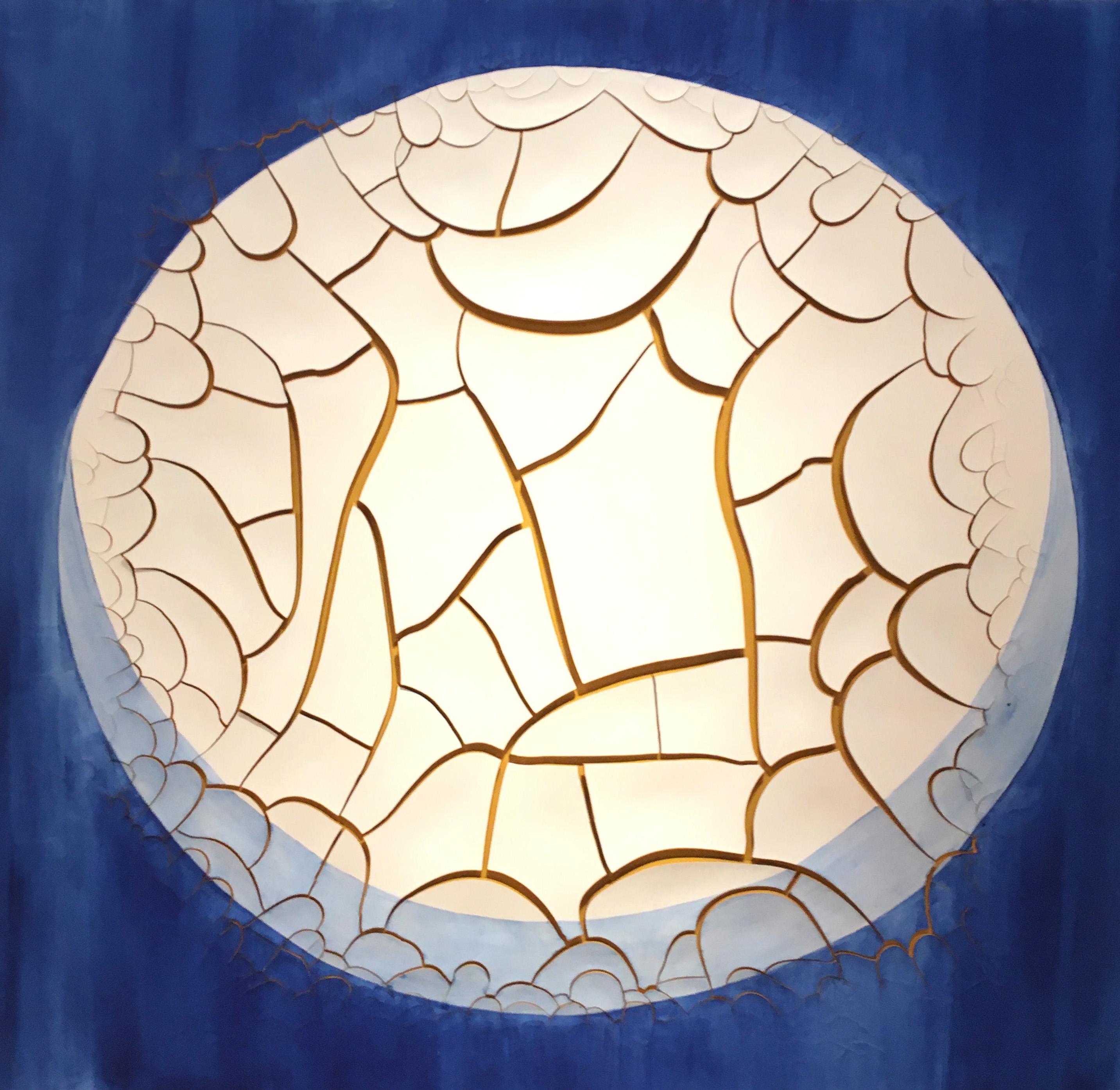 Adriana Verejao’s 2018 Azulejao (Moon)
