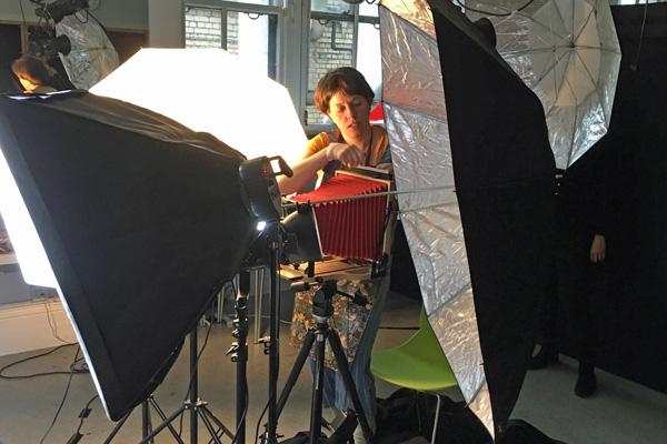 Here's a pop-up collodion studio. As you can see, the birth of art photography is not straightforward.