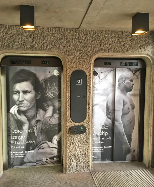 Barbican exhibitions of Dorothea Lange and Vanessa Winship 2018
