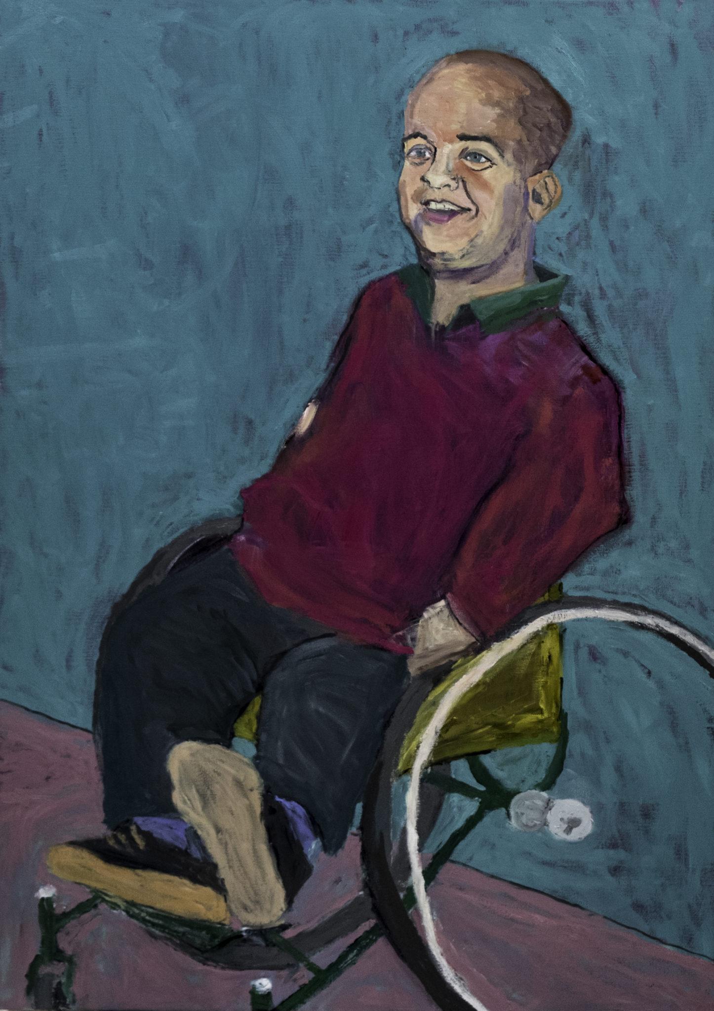 Tom Shakespeare by Lucy Jones. https://farmerofthoughts.co.uk/