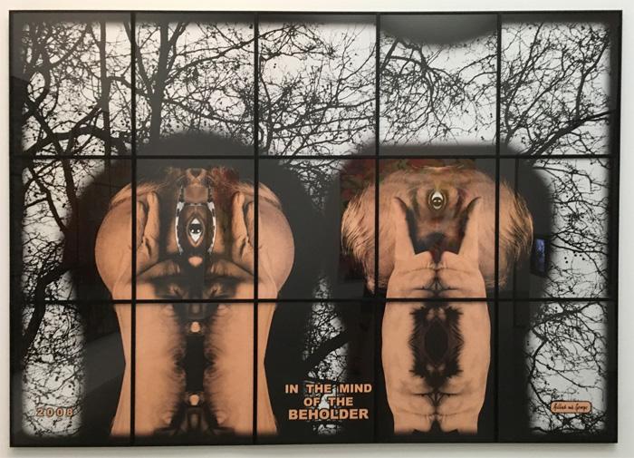 In the Mind of the Beholder. Gilbert and George. Seen in White Cube Memory Palace 2018